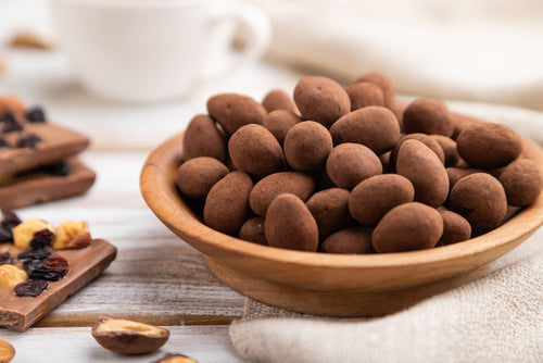 Unsweetened Cocoa Roasted Almonds