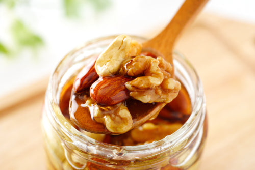 Honey Soaked Nuts